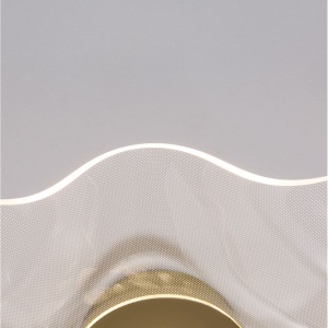 Lustra aplicata LED moderna cu design original deosebit SIDERNO - Img 4