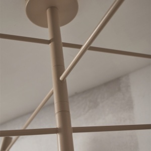 Lustra aplicata metal design modern Izmir sand 224257 universul-luminii.ro