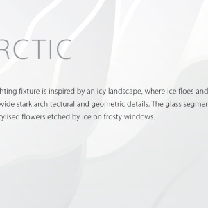 Lustra aplicata moderna LED Vision design LUX ARCTIC 04 – CH - Img 3