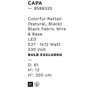 Lustra boho style design natural Capa - Img 2