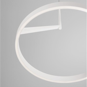 Lustra circulara aluminiu alb LED CCT ADALIZ 60cm 632197 universul-luminii.ro
