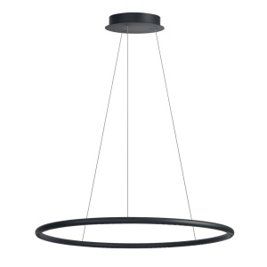 Lustra circulara LED APUS 80 negru