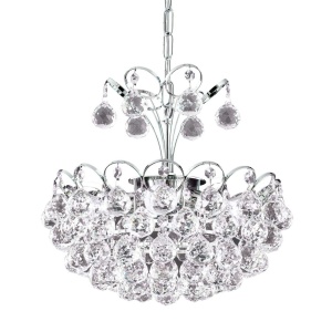 Lustra cristal Asfour, KRISTALL KLASSISCH crom 40cm, 4, universul-luminii.ro