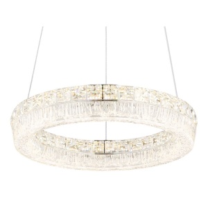 Lustra cristale din sticla LED CCT cu telecomanda LAUREL - Img 5