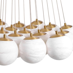 Lustra cu 19 pendule design modern LUX Sphinx L 222957 universul-luminii.ro