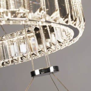 Lustra cu 3 pendule LED design elegant Tier 88737 universul-luminii.ro