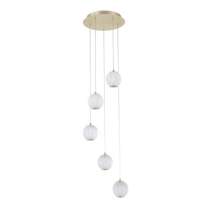 Lustra cu 3 pendule LED design modern decorativ Allure