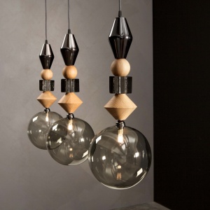 Lustra cu 4 pendule deosebite design LUX Pandora 184937 universul-luminii.ro