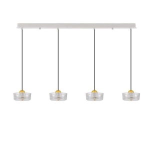 Lustra cu 4 pendule LED design modern KEROS