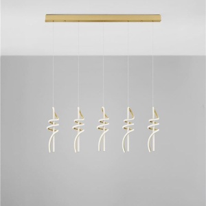 Lustra cu 4 pendule LED SOLINE - Img 4