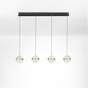 Lustra cu 4 Pendule LED stil modern ALAZ - Img 2