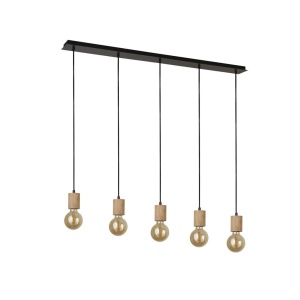 Lustra cu 5 pendule design minimalist Spinny 111737 universul-luminii.ro