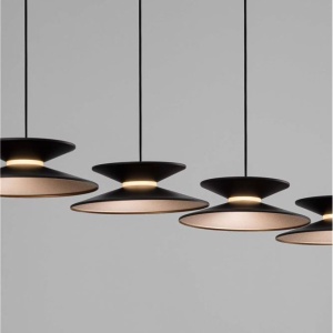 Lustra cu 5 pendule LED design modern Morfi 158517 universul-luminii.ro
