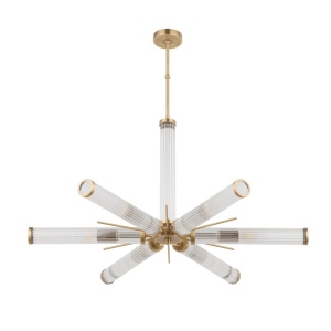 Lustra cu 6 brate design LUX realizat manual OREZZO