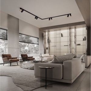 Lustra cu 8 Spoturi directionabile stil minimalist OSO, NVL-9030918 170487 universul-luminii.ro
