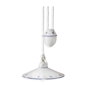 Lustra cu inaltime reglabila design clasic realizata manual ASTI 35cm - Img 1