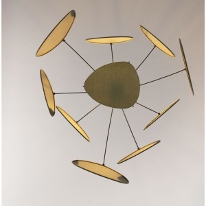 Lustra decorativa living sau dining OLINA verde - Img 7