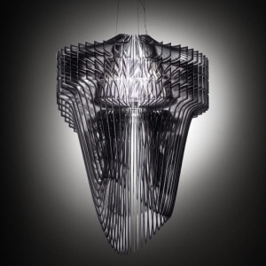 Lustra design Art Deco realizata manual Aria XL Black Fade 215157 universul-luminii.ro