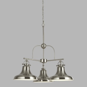 Lustra design industrial Dallas 3L argintiu satin 3183-3SS SRT 577327 universul-luminii.ro