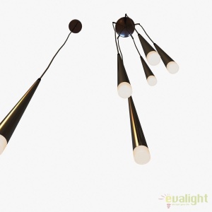 Lustra design modern Stylo 5 chrome 65497 universul-luminii.ro