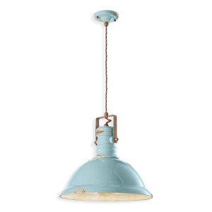 Lustra design retro realizata manual din ceramica INDUSTRIAL 216807 universul-luminii.ro