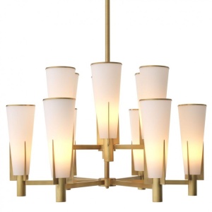 Lustra dimabila suspendata design elegant LUX Dino Double, alama antica 115496 HZ