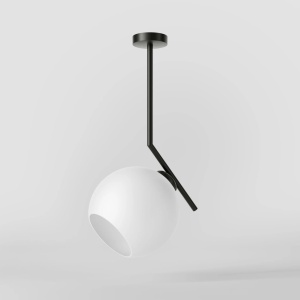 Lustra din alama stil modern Art Deco Spheres - Img 3