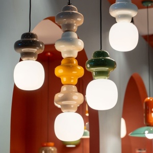 Lustra din ceramica design italian realizata manual Copacabana - Img 6