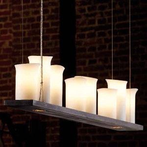 Lustra din fier forjat cu 8 surse de lumina, HL 2509 174447 universul-luminii.ro