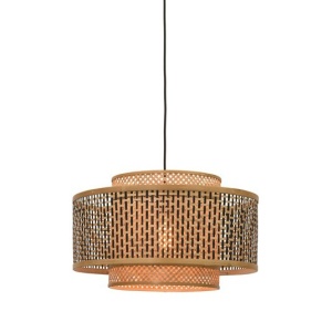 Lustra eco din bambus Bhutan L, 50cm