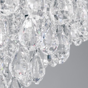 Lustra eleganta cristal K9 diametru 75cm Celeste DLU 2401/75 chrom OR 48587 universul-luminii.ro