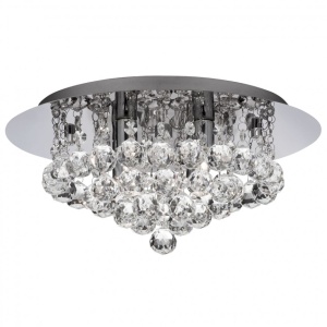 Lustra eleganta design modern Hanna crom 4L 3404-4CC SRT