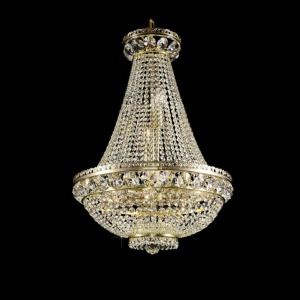 Lustra Imperial cristal Bohemia diametru 43cm, L15 557/08/6