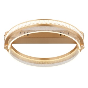 Lustra LED aplicata design circular cu telecomanda BLONDIE D-40cm - Img 5