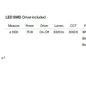 Lustra LED aplicata design circular OZ PL D100 ON-OFF BIANCO 3000K - Img 4