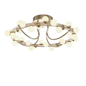 Lustra LED aplicata design modern decorativ Tessara 60cm - Img 1