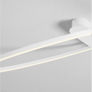 Lustra LED aplicata design modern minimalist KIKLOS alb - Img 5