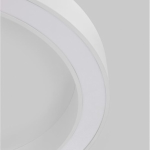 Lustra LED aplicata design modern OPAL 60W alba - Img 5