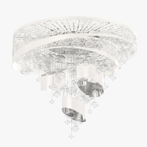 Lustra LED aplicata moderna design LUX, diametru 100cm, GLORY 01-CH 95367 universul-luminii.ro