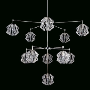 Lustra LED Cristal Bohemia Exclusive design LUX LUMINARY 02-CH - Img 6
