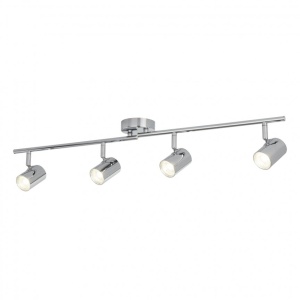Lustra LED cu 4 spoturi directionabile Rollo crom 3174CC SRT - Img 1