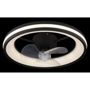 Lustra LED cu ventilator si telecomanda GATIAN 162997 universul-luminii.ro