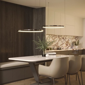 Lustra LED design circular Cayenne 80cm - Img 2