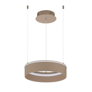 Lustra LED design circular OLIVIA bej D-40cm