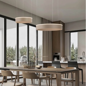 Lustra LED design circular OLIVIA bej