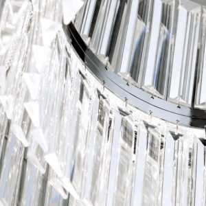 Lustra LED design LUX PRISM 55cm, chrome 94497 universul-luminii.ro