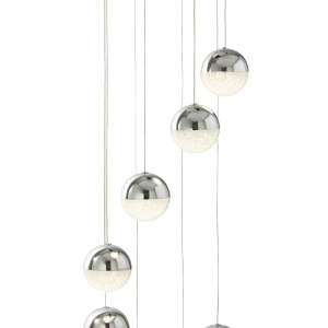 Lustra LED design modern 35cm Marbles 8L 5848-8CC SRT 73387 universul-luminii.ro