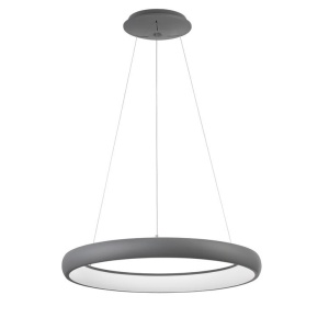 Lustra LED design modern circular ALBI 51W gri NVL-8105621 - Img 1