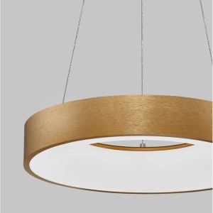 Lustra LED design modern circular RANDO THIN aurie 3000K NVL-9453432 - Img 2