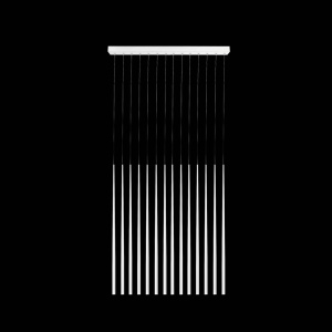 Lustra LED design modern minimalist 45cm Louise 14 white ZZ AZ3425 80067 universul-luminii.ro